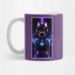 Anime Cute Cat Girl | Quality Anime Girl Artwork | Sci-Fi Manga Girl Anime Art Mug